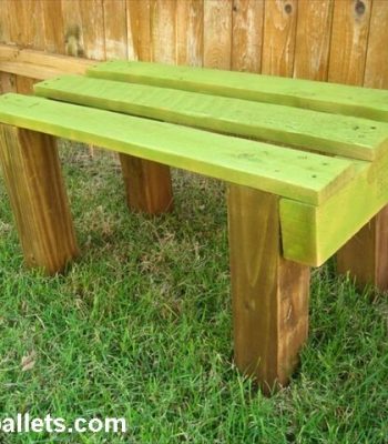 Pallet Garden Benches