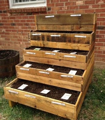 Pallet Herb Garden