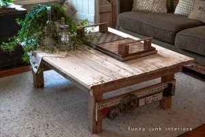 DIY Wooden Pallet Coffee Table Project – 101 Pallets