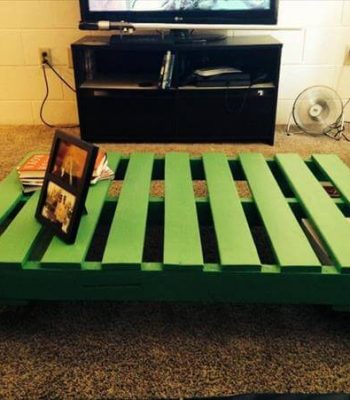 handmade pallet coffee table