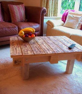 recycled pallet vintage coffee table