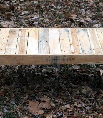 upcycled pallet cocktail table