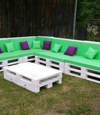 pallet giant corner sofa set