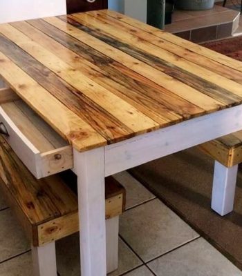 pallet dining set