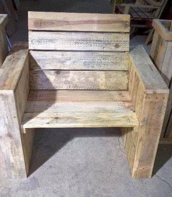 diypallet bench pallet planter boxes