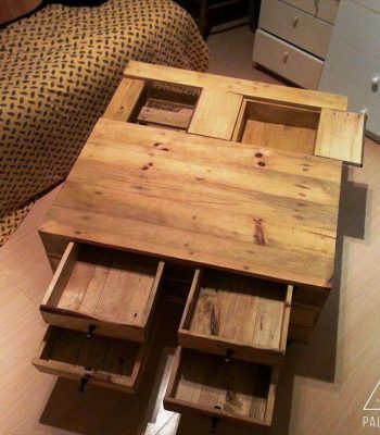 diy pallet coffee table